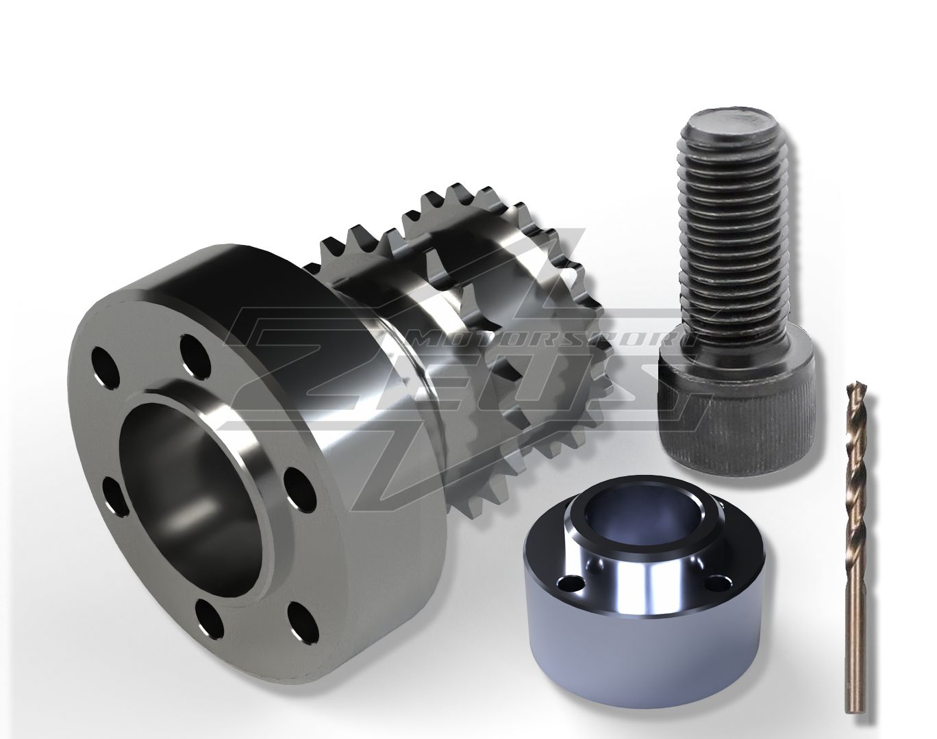 N54 - N55 - S55 Single Piece 4-Pin Crank Hub Upgrade -  Zeus Motorsport