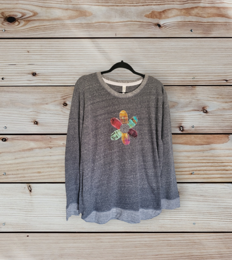 ArTsY multi-color french terry