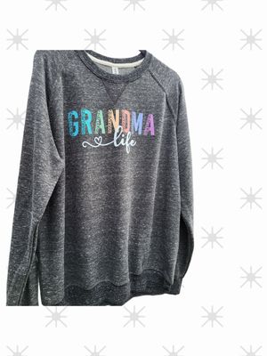 French terry Grandma top