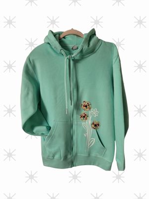 Mint full zip hoody