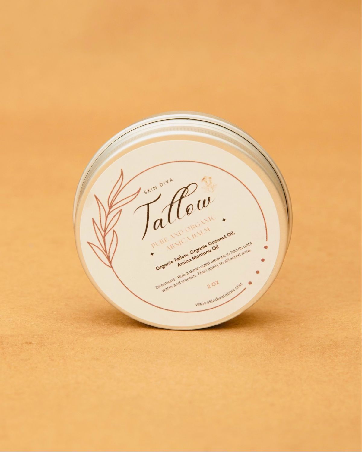 Skin Diva Organic Tallow Arnica Balm