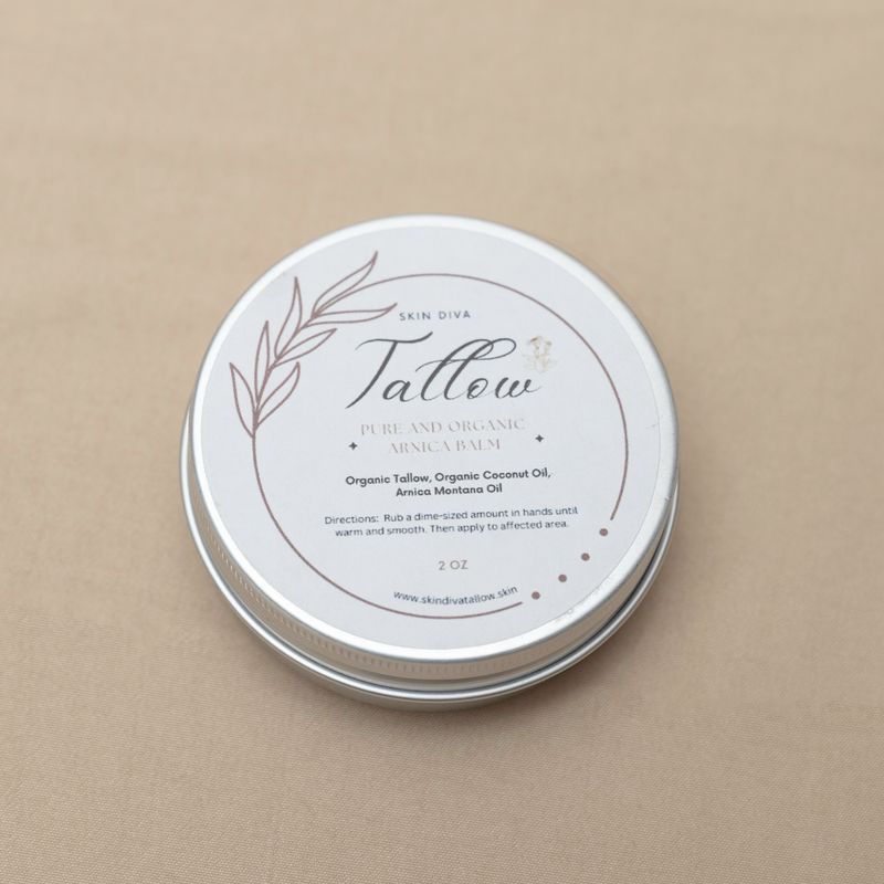 Skin Diva Organic Tallow Arnica Balm
