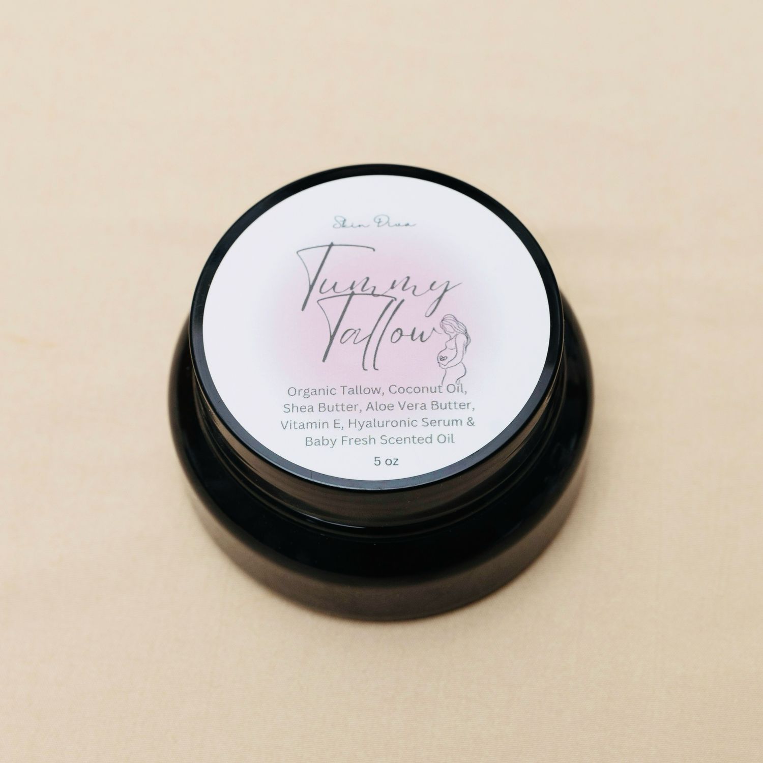 Skin Diva Tummy Pregnancy Whipped Balm Baby Fresh Scent