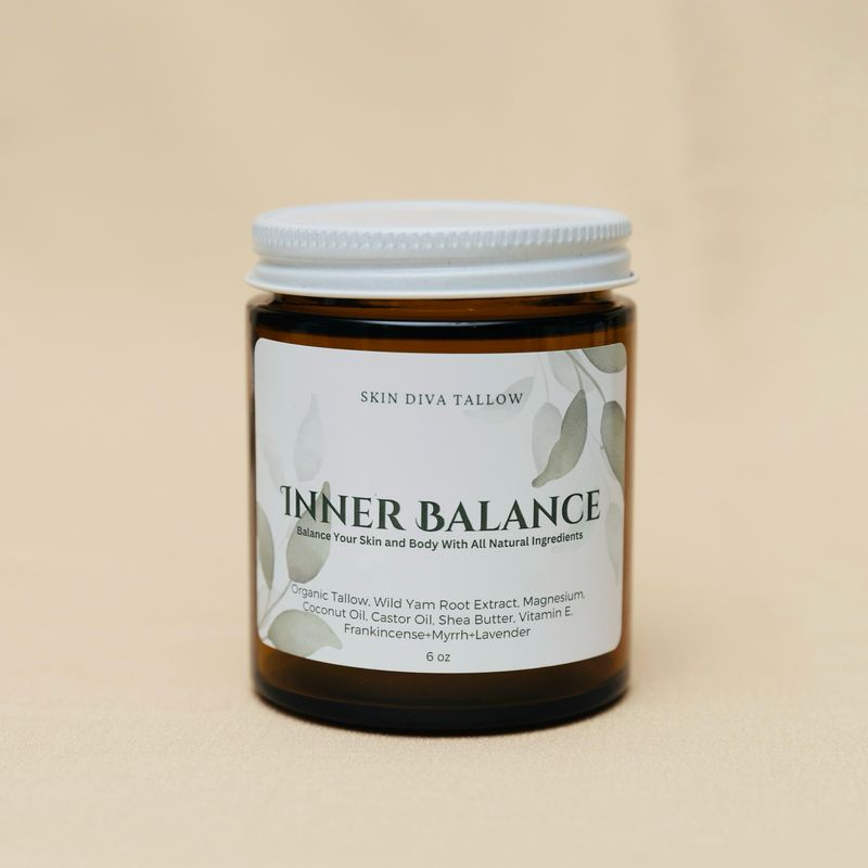 Skin Diva Tallow Inner Balance With Wild Yam, Magnesium