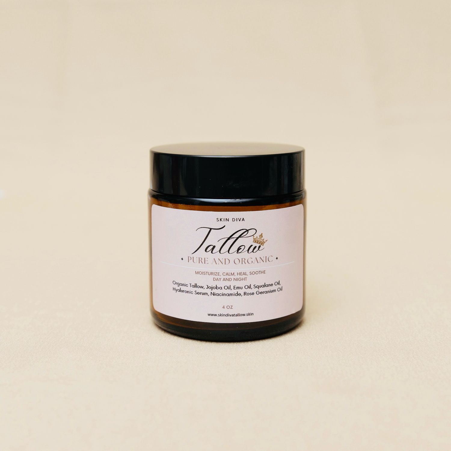 Skin Diva Tallow Beauty Cream With Niacinamide