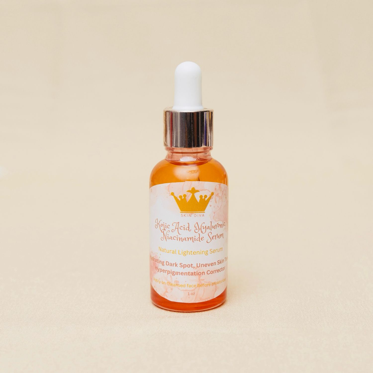 Skin Diva Kojic Acid, Hyaluronic And Niacinamide Serum