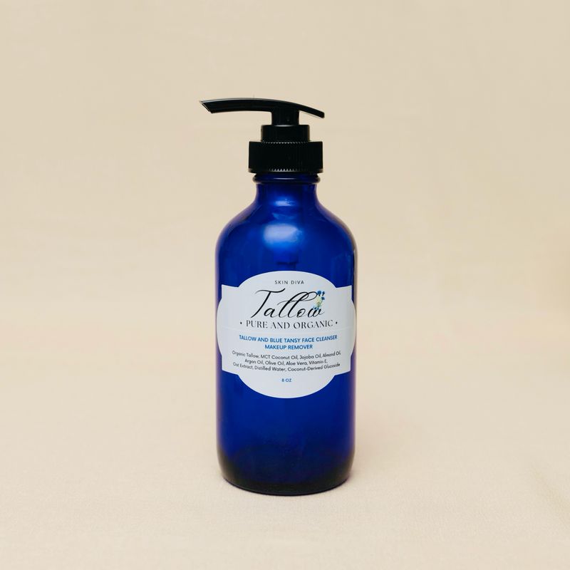 Skin Diva Tallow And Blue Tansy Cleanser And Make Up Remover