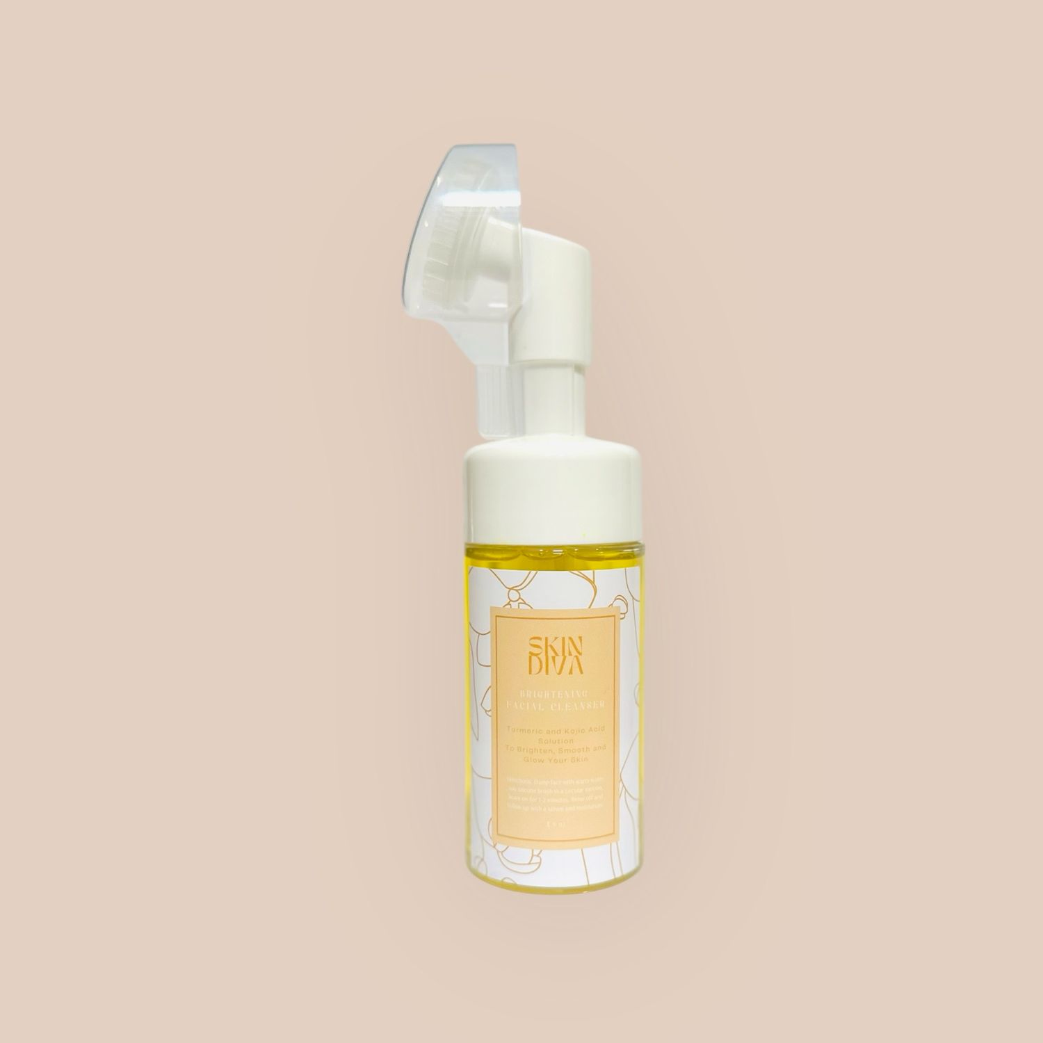 Skin Diva Brightening Facial Cleanser-Kojic Acid And Turmeric