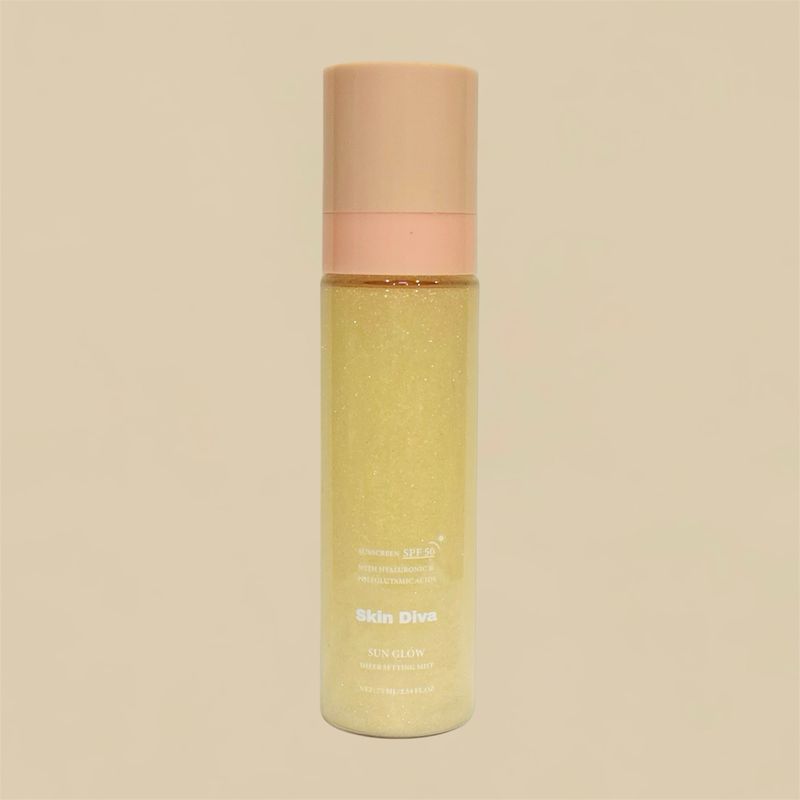 Skin Diva Sun Glow Sheer Setting Mist Sunscreen SPF 50