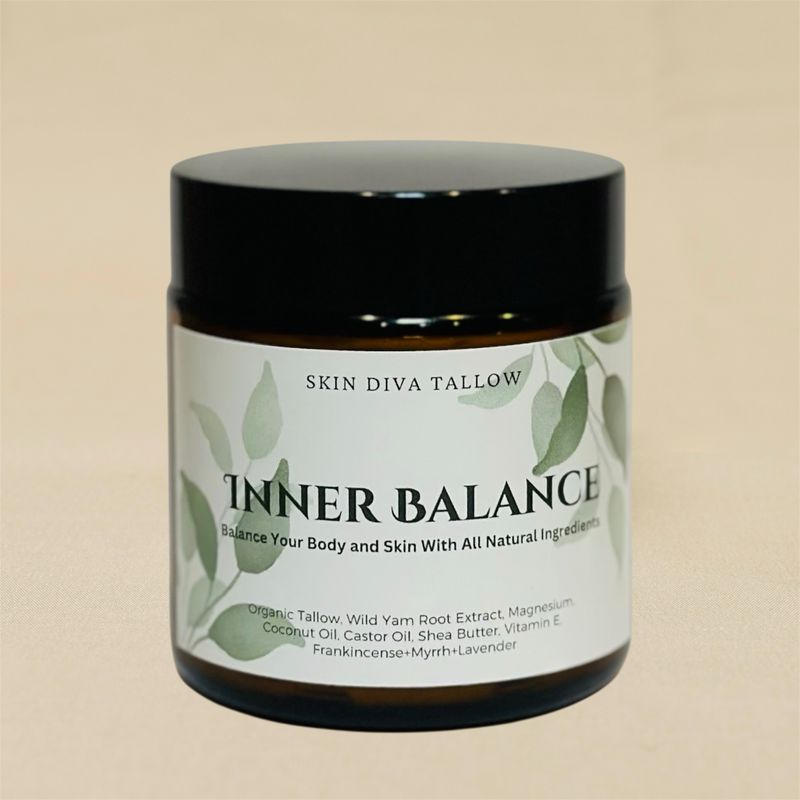 Skin Diva Tallow Inner Balance With Wild Yam, Magnesium