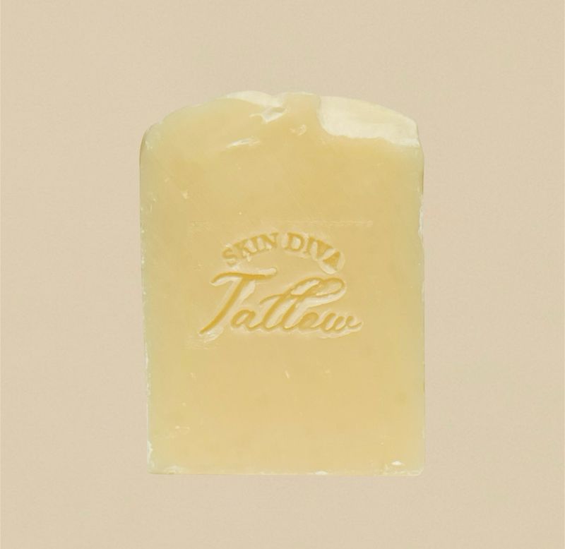 Skin Diva Tallow Unscented Soap Bar