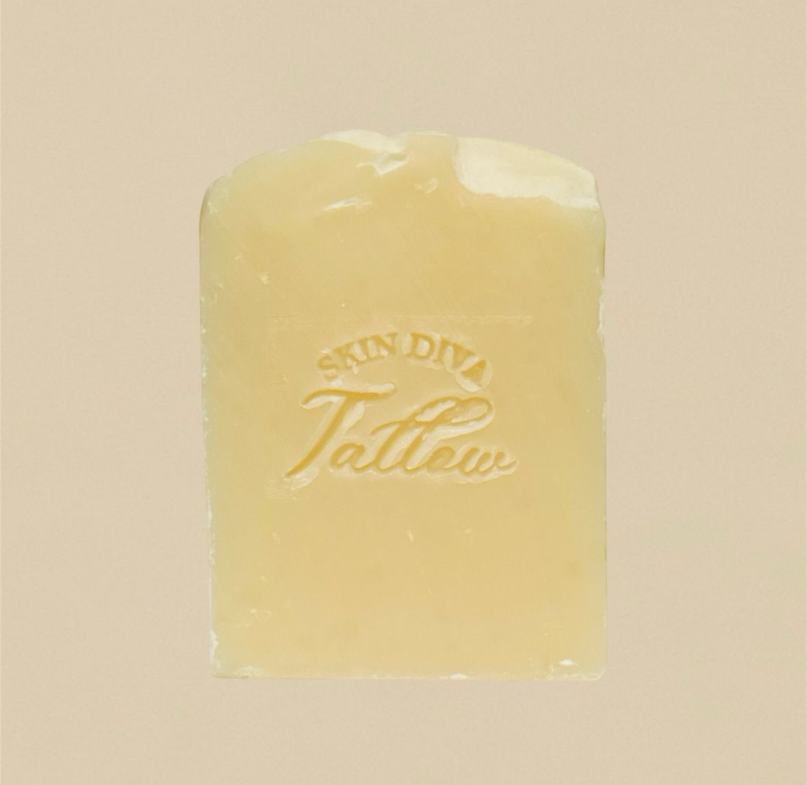 Skin Diva Tallow Unscented Soap Bar