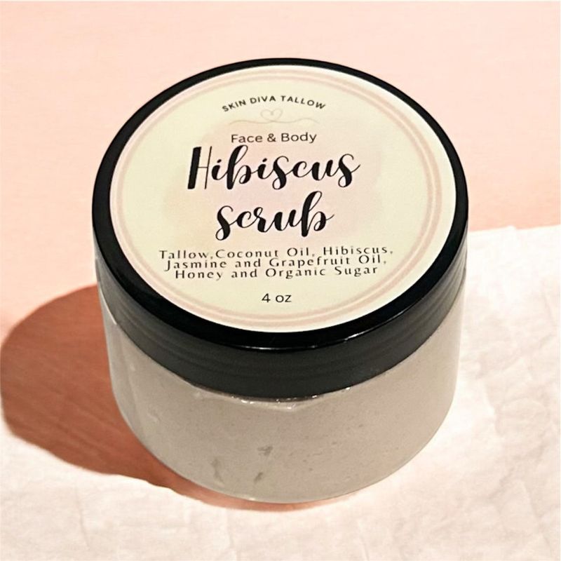 Skin Diva Tallow Hibiscus Scrub