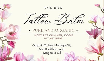 Skin Diva Sea Buckthorn Tallow Balm