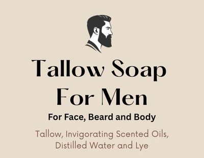 Tallow For Men Soap Bar