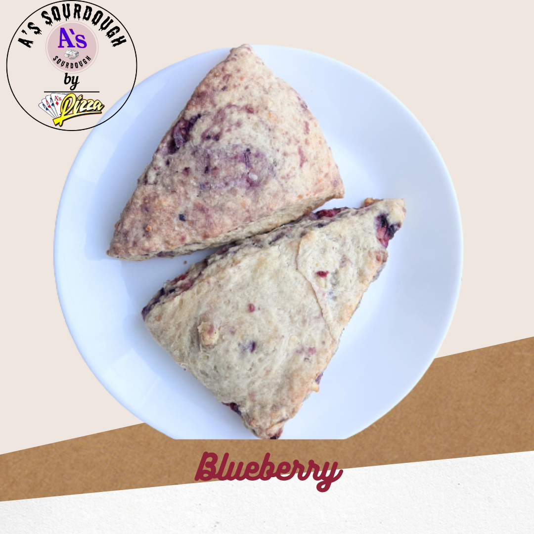 A&#39;s Sourdough Scones