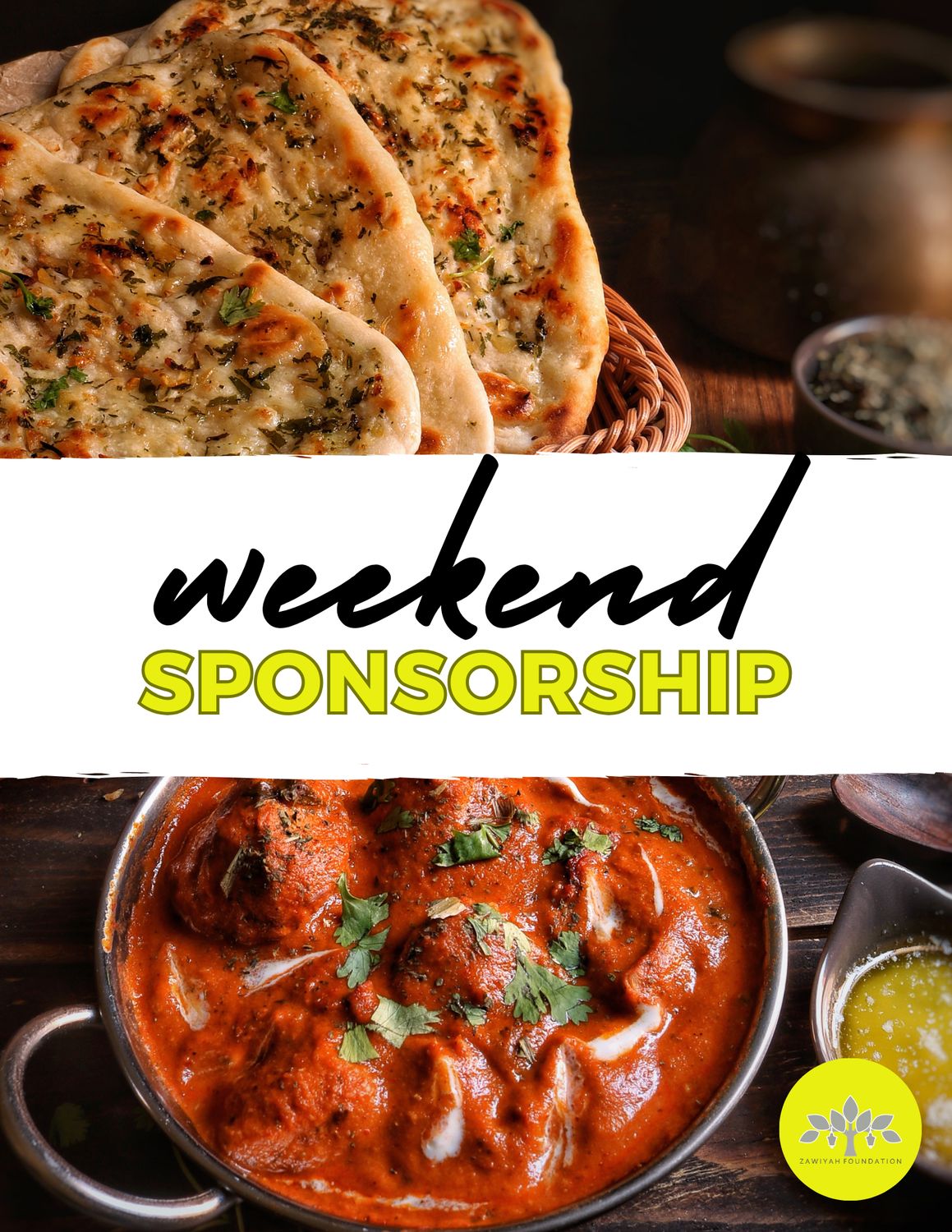 Iftar Sponsorship Thursday/Weekend/Last 10 Nights