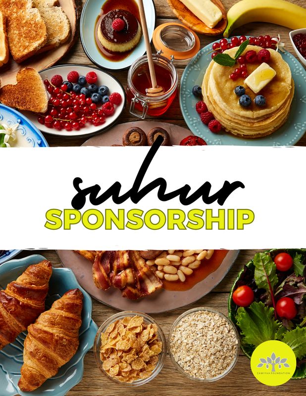 Suhur Sponsorship (last 10 days only)