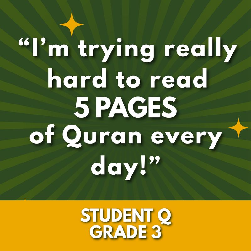 Quran-a-thon Fundraising - Student Q
