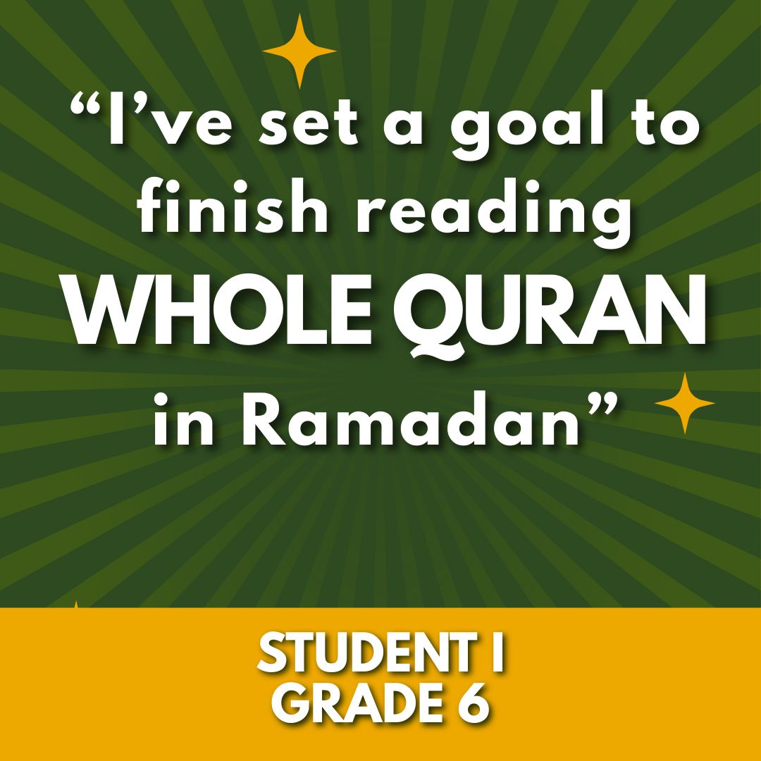 Quran-a-thon Fundraising - Student I