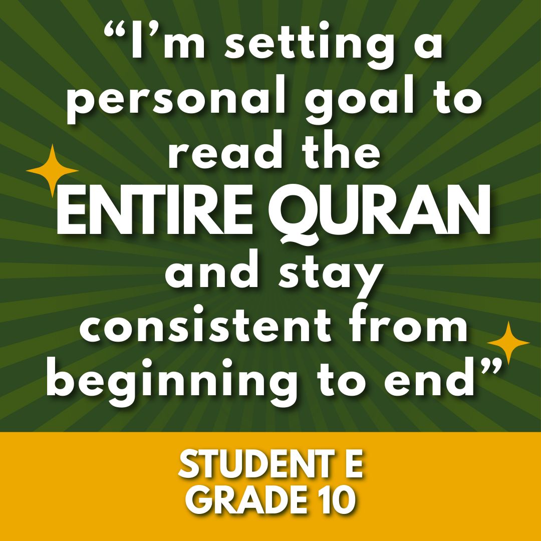 Quran-a-thon Fundraising - Student E