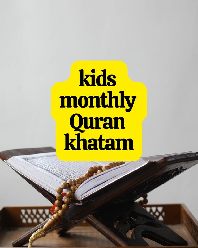 2026 Monthly Quran Khatam