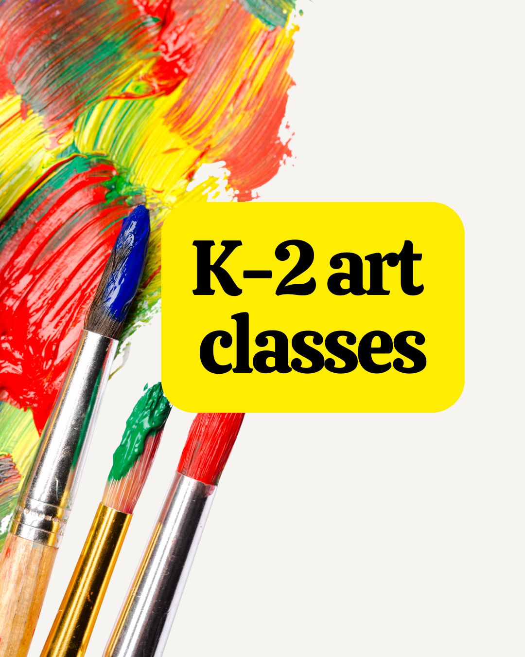 2026 K-2 Art Classes
