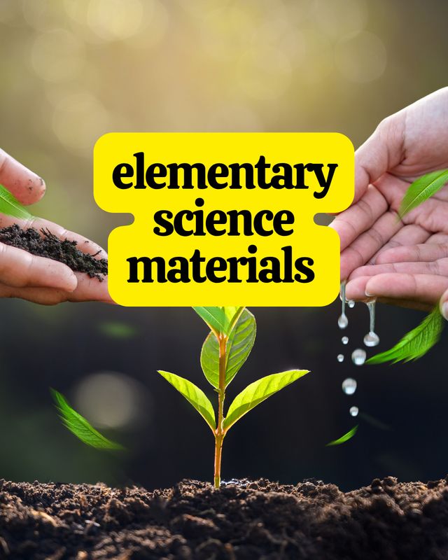 2026 Elementary Science Materials