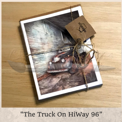 The Truck On HiWay 96 Greeting Card