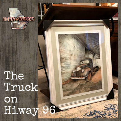 The Truck On HiWay 96 - Framed & Signed