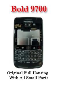 Blackberry New Bold 9700 Full Housing inclu. Small Parts