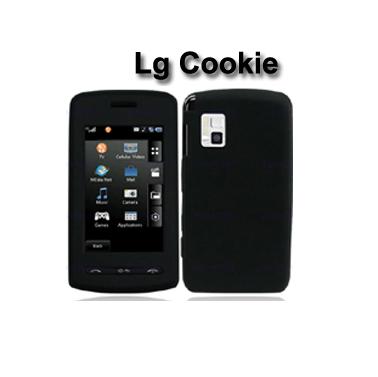LG Cookie Black Silicone Case