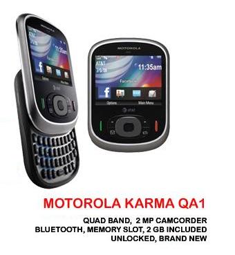 Motorola Karma QA1