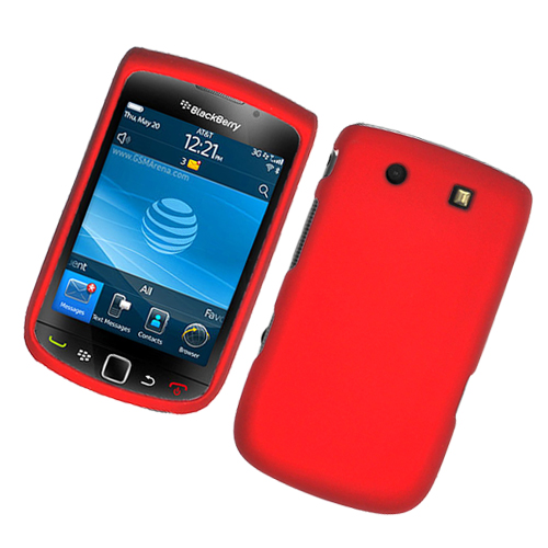 Blackberry 9800 Torch Solid Red Hard Case