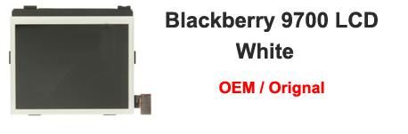 Blackberry 9700 New Bold LCD White screen