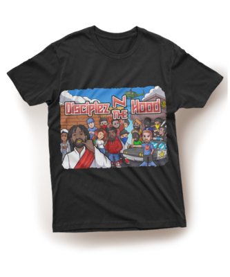 Disciplez N the Hood - T shirt