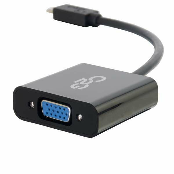 Adaptateur vidéo USB 3.1 USB-C à VGA - Noir (compatible TAA) de C2G