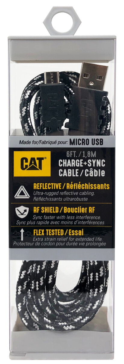 Câble micro USB à USB 6pieds de CAT