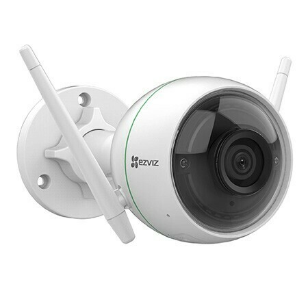 Caméra extérieure Wi-Fi C3WN 1080p avec assistant Google et compatibilité avec Amazon Alexa de EZVIZ
