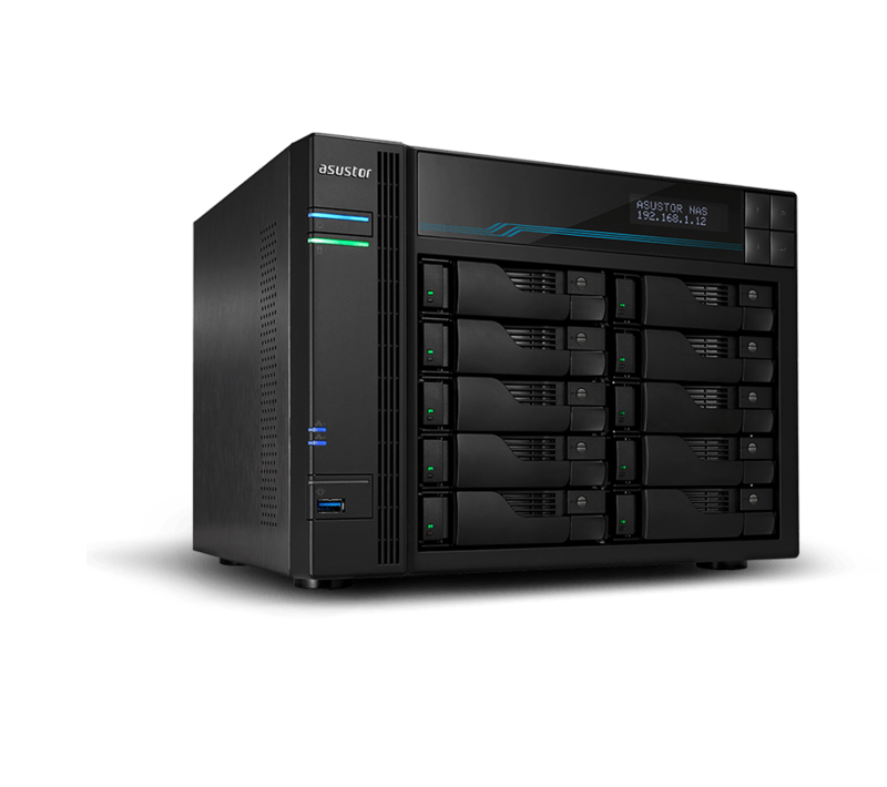NAS 8 baies Intel ATOM C3538/8G AS6508T de Asustor