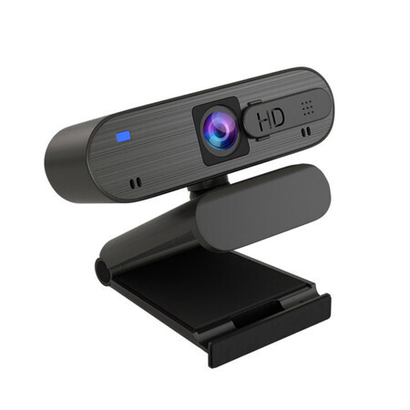 1080P HD Video Web Camera avec Couvercle de Confidentialité Noir