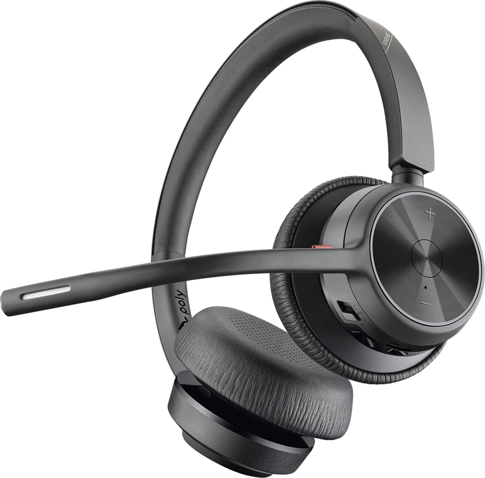 Micro-casque professionnel Bluetooth Gamme Voyager 4300 UC de Poly