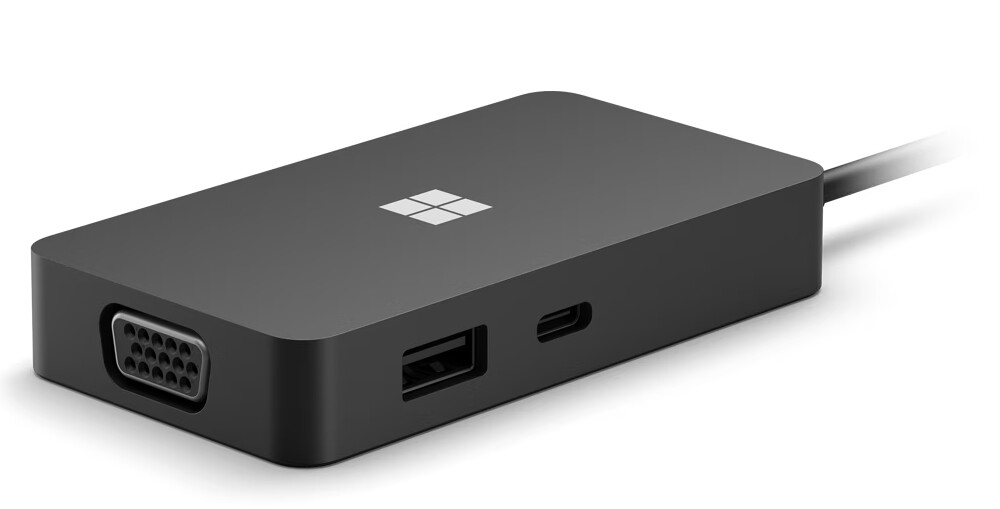 Hub - concentrateur USB-C Travel- USB-C - VGA, HDMI - GigE de Microsoft