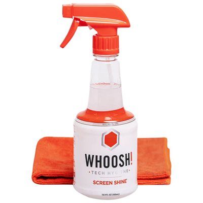 Pulvérisateur nettoyant multi-usages rechargeable Screen Shine - 500 ml de Whoosh!