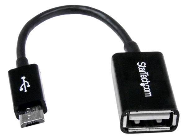 Câble adapteur micro USB à femelle USB UUSBOTG de Startech