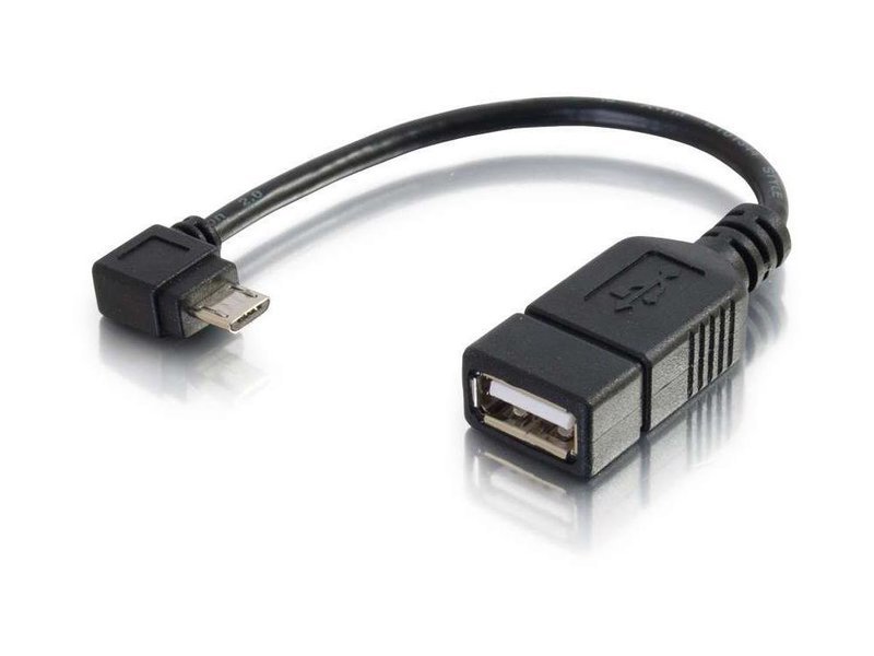 Câble adapteur micro USB à USB femelle 6po 27320 de C2G