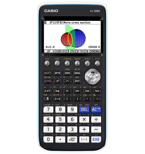 Calculatrice graphique couleur FX-CG50 PRIZM noir de Casio®