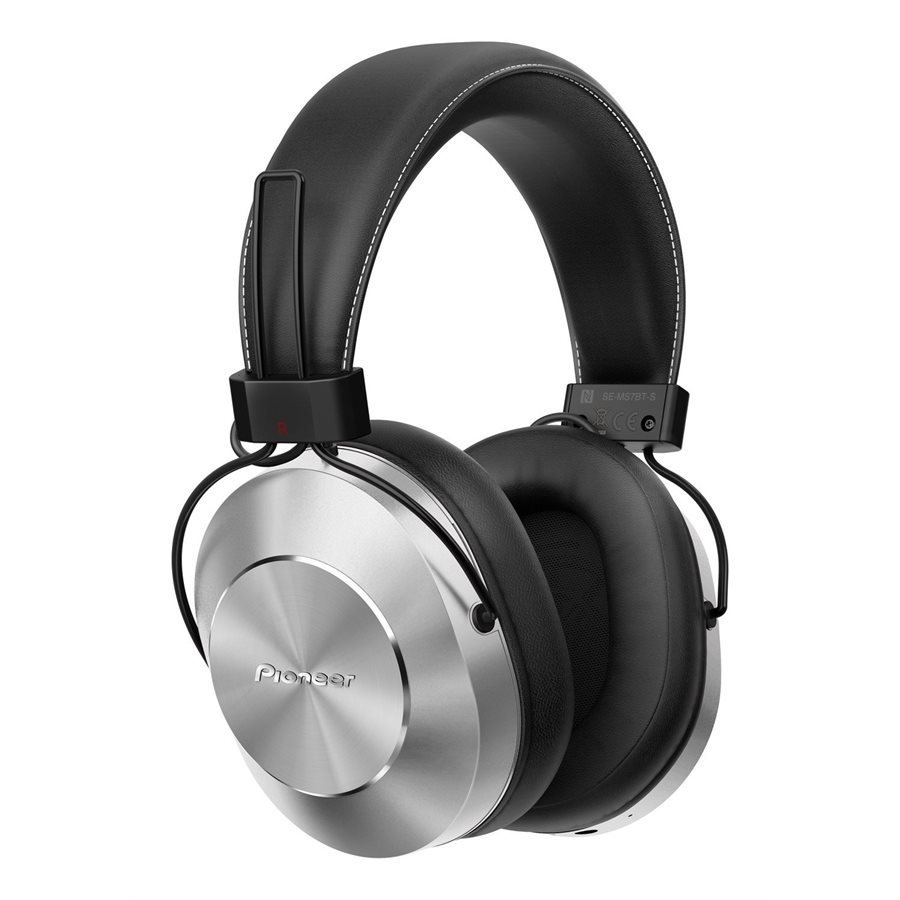 Casque Over-Ear haute résolution Bluetooth et microphone gris de Pioneer