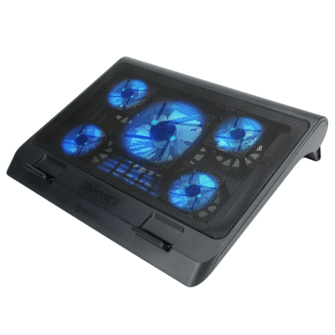 Support de refroidissement pour ordinateur portable GX-C1  D.E.L. Bleu de Enhance