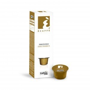 Capsules pq10 Ècaffè Prezioso 100% Arabica de Caffitaly